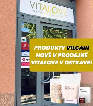 VILGAIN V OSTRAVĚ! 💛 Nově v prodejně Vitalove v Ostravě - Zborovská 31 můžete zakoupit produkty Vilgain!...